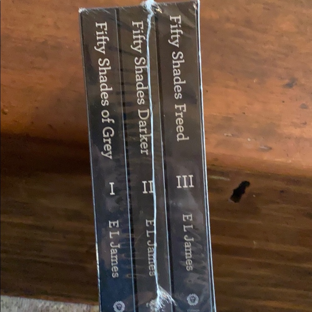 Books: Fifty shades of gray trilogy